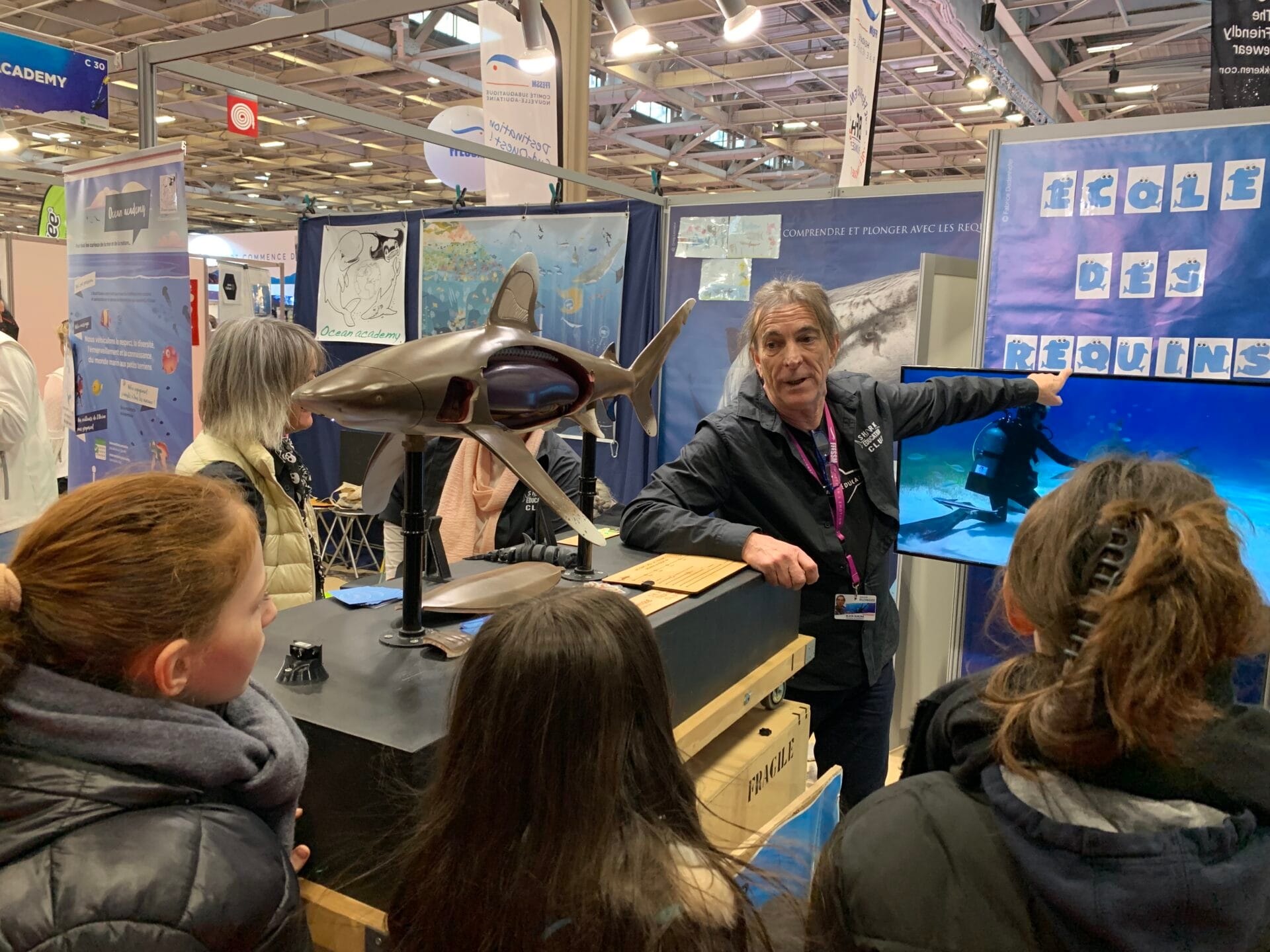 oceanacademy atelieralainsurina1 salonplongee2024 j.huguenin