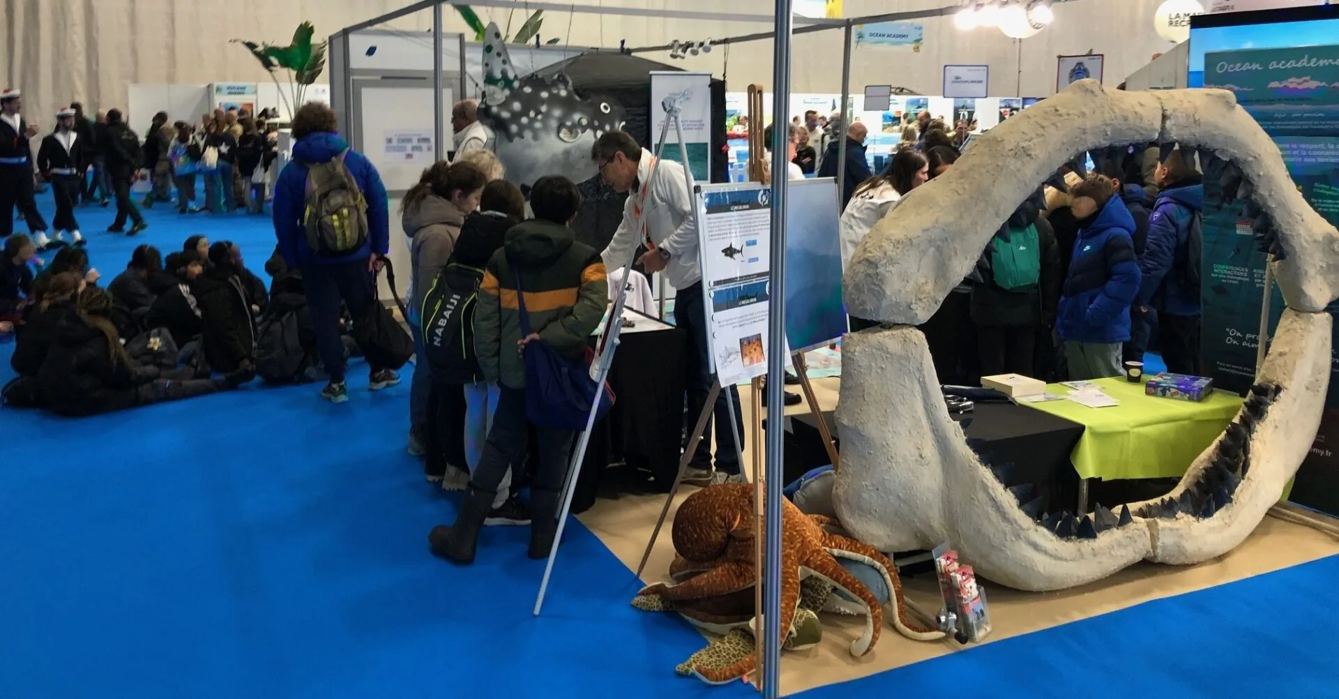 Stand Ocean academy au salon de la plongée 2026